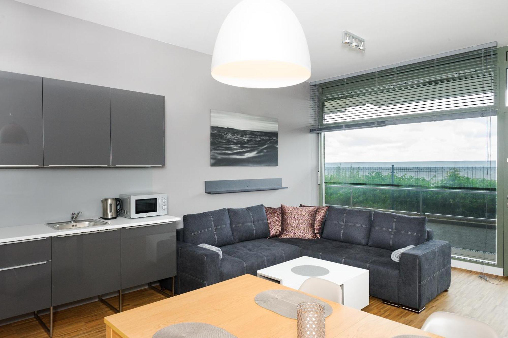 Apartament Blue I Grey Na Klifie Ustronie Morskie Εξωτερικό φωτογραφία